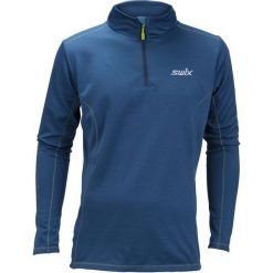 Swix bluza męska Cross niebieski XL. Niebieskie bluzy męskie Swix, m, bez wzorów, sportowe, bez ramiączek, bez kaptura. W wyprzedaży za 189.00 zł.