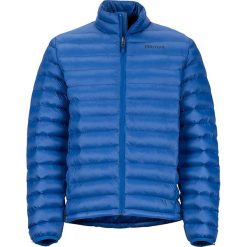Kurtka zimowa "Solus Featherless" w kolorze niebieskim. Niebieskie kurtki męskie Marmot, m, bez wzorów, z puchu, bez kaptura. W wyprzedaży za 315.95 zł.