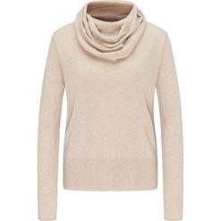 Sweter "Suze" w kolorze beżowym. Brązowe swetry nierozpinane damskie Broadway NYC, s, bez wzorów, prążkowane, bez kołnierzyka, bez ramiączek. W wyprzedaży za 129.95 zł.