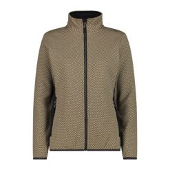 Bluza damska turystyczna CMP 34H2886. Brązowe bluzy damskie CMP, bez wzorów, z materiału, sportowe, bez ramiączek, z kapturem. Za 239.00 zł.