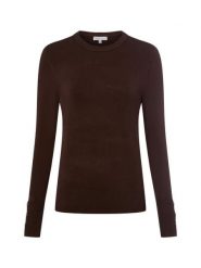 Marie Lund Sweter damski z cienkiej dzianiny Kobiety brązowy jednolity, XXL. Brązowe swetry nierozpinane damskie Marie Lund, xxl, bez wzorów, z dzianiny, bez kołnierzyka, bez ramiączek. Za 199.95 zł.