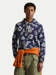 Polo Ralph Lauren Bluza 710B20819001 Granatowy Regular Fit. Niebieskie bluzy męskie Polo Ralph Lauren, l, bez wzorów, z bawełny, bez ramiączek, bez kaptura. Za 919.99 zł.