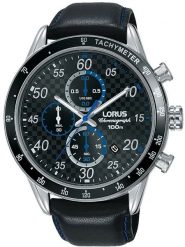 Zegarek Lorus Zegarek Męski Lorus SPORTS Czarny ( 45 mm). Czarne zegarki męskie Lorus, bez wzorów. Za 311.99 zł.