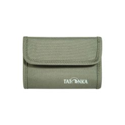 Portfel Tatonka Money Box RFID B - olive/olive. Zielone portfele męskie Tatonka, bez wzorów. Za 73.99 zł.