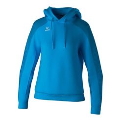 Bluza damska z kapturem Erima Evo Star. Fioletowe bluzy damskie Erima, na zimę, bez wzorów, z materiału, retro, bez ramiączek, z kapturem. Za 248.00 zł.