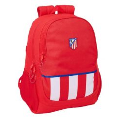 Plecak szkolny Atlético Madrid Czerwony. Czerwone plecaki męskie MBRANDS, bez wzorów, z poliesteru, biznesowe. Za 189.80 zł.
