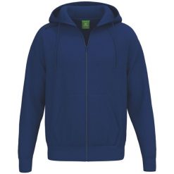 Niebieska kurtka z kapturem Erima Ts. Niebieskie kurtki męskie Erima, na jesień, m, bez wzorów, z bawełny, klasyczne, z kapturem. Za 314.99 zł.