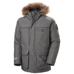 Parka Helly Hansen Nordsjo. Szare parki męskie Helly Hansen, na zimę, m, bez wzorów, bez kołnierzyka, bez kaptura. W wyprzedaży za 1,424.70 zł.