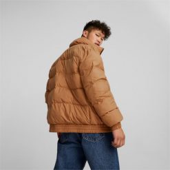 Kurtka męska Puma ESS+ POLYBALL. Czarne kurtki męskie Puma, l, bez wzorów, z puchu, bez kaptura. Za 473.99 zł.