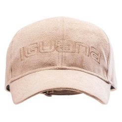 Czapka Z Daszkiem Damska Jukur. Brązowe czapki damskie IGUANA, bez wzorów, sportowe. Za 53.99 zł.