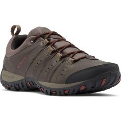 Buty Trekkingowe Męskie Columbia Woodburn II. Brązowe buty zimowe męskie Columbia, bez wzorów, bez obcasa, bez zapięcia. Za 339.00 zł.
