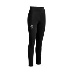 Damskie legginsy Daehlie Sportswear Progress. Czarne legginsy damskie DAEHLIE, bez wzorów, z elastanu. Za 435.50 zł.