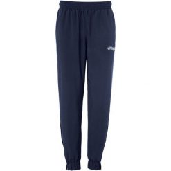 Spodnie dresowe Uhlsport woven. Niebieskie spodnie sportowe męskie Uhlsport, m, bez wzorów, z dresówki, do piłki nożnej. Za 182.00 zł.