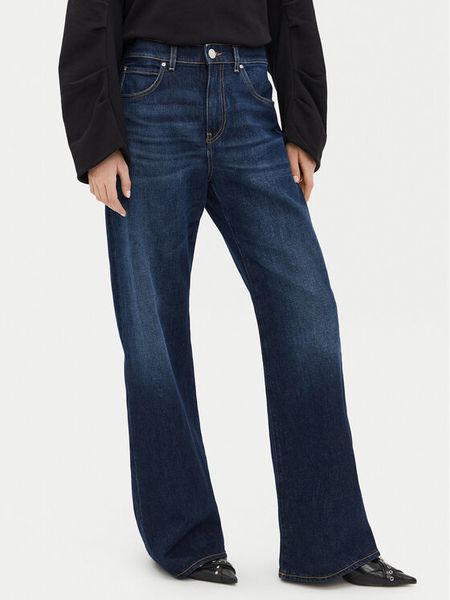 PINKO Jeansy Wanda 101733 Czarny Regular Fit. Czarne jeansy damskie Pinko, bez wzorów, z bawełny. Za 1,179.00 zł.