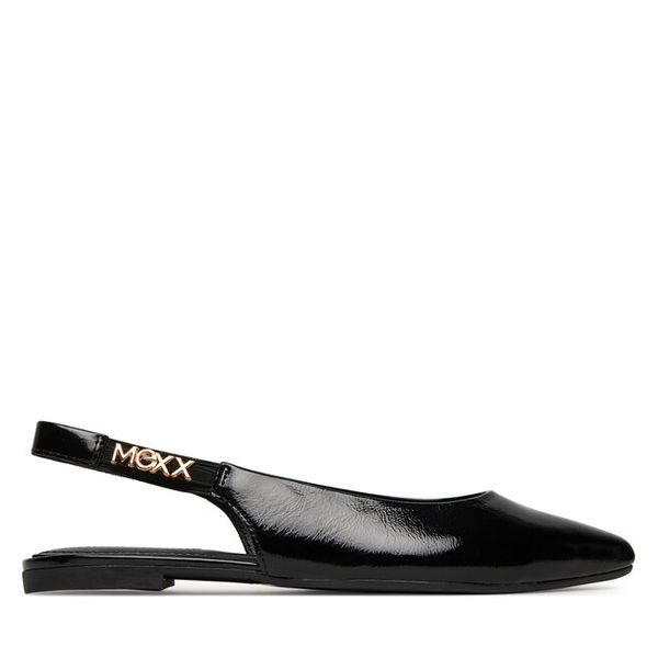 Baleriny MEXX. Czarne balerinki damskie Mexx, bez wzorów, bez obcasa, bez zapięcia. Za 279.99 zł.