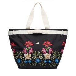 Torebka adidas. Czarne shopperki damskie Adidas, bez wzorów, bez dodatków. Za 233.99 zł.
