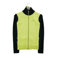 Damski żółty sweter na zamek całkowity. Żółte swetry nierozpinane damskie Ralph Lauren, l, bez wzorów, z materiału, eleganckie, bez kołnierzyka, bez ramiączek. Za 102.20 zł.