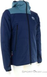 Kurtka na narty Ortovox Swisswool Zinal Jacket - deep ocean. Kurtki sportowe męskie Helly Hansen, m, bez wzorów, bez kaptura, narciarskie. Za 1,803.18 zł.