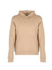Les Hommes Bluza "Hoodie" | LBH1005700U | Mężczyzna | Piaskowy. Brązowe bluzy męskie Les Hommes, m, bez wzorów, z bawełny, klasyczne, bez ramiączek, bez kaptura. W wyprzedaży za 649.00 zł.
