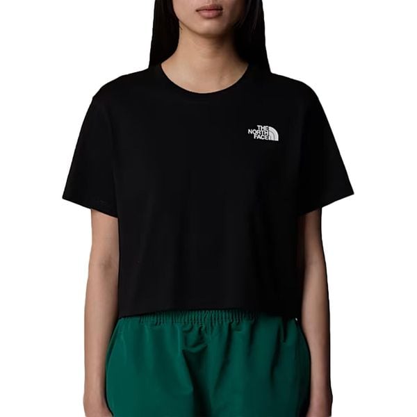 The North Face Koszulka Simple Dome Cropped Slim Nf0A87U4Jk3. Czarne koszulki sportowe damskie The North Face, s, bez wzorów, bez ramiączek. Za 95.99 zł.