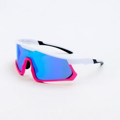 Okulary przeciwsłoneczne do biegania i jazdy na rowerze, kategoria 3. Białe okulary przeciwsłoneczne damskie ROCHEBRIN. W wyprzedaży za 251.00 zł.