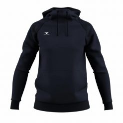 Bluza damska z kapturem Gilbert GTS. Niebieskie bluzy damskie GILBERT, bez wzorów, sportowe, bez ramiączek, z kapturem. Za 396.50 zł.