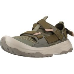 Sandały TEVA W OUTFLOW UNIVE Zielony. Zielone sandały damskie Teva, bez wzorów, z syntetyku, bez obcasa, bez zapięcia. Za 398.99 zł.