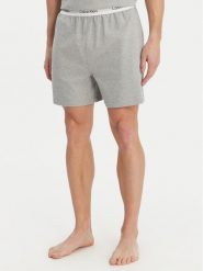 Calvin Klein Underwear Szorty piżamowe LV00NM2927 Szary Relaxed Fit. Szare szorty męskie Calvin Klein Underwear, bez wzorów, z bawełny. Za 179.99 zł.