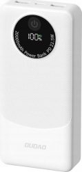 Powerbank Dudao K12Pro 22,5W PD 20000mAh USB-A, USB-C - biały. Białe powerbanki Dudao. Za 64.56 zł.