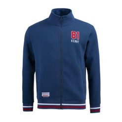 Sweatshirt Kenny Academy. Niebieskie bluzy męskie KENNY, m, bez wzorów, ze skóry, bez ramiączek, bez kaptura. W wyprzedaży za 254.50 zł.