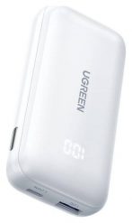 Ugreen Nexode PB501 | 10000mAh | USB + USB-C | 30W PD (biały). Białe powerbanki . Za 119.90 zł.