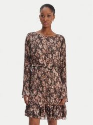 Guess Sukienka codzienna W6RK37 WJ712 Brązowy Regular Fit. Brązowe sukienki damskie Guess, na co dzień, s, z aplikacjami, z syntetyku, bez kołnierzyka, bez ramiączek, proste. Za 659.99 zł.