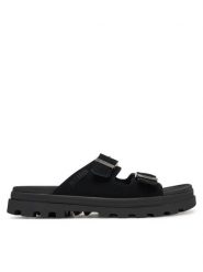 Palladium Klapki Dunelite Riviera Sde 74455-008-M Czarny. Czarne klapki męskie Palladium, bez wzorów, ze skóry, bez zapięcia. Za 239.99 zł.