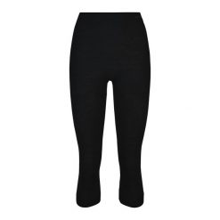 Damskie legginsy Falke Wool-Tech Light. Czarne legginsy damskie Falke, bez wzorów, z dzianiny. Za 400.15 zł.