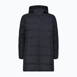 Płaszcz ocieplany męski CMP 36K2247 Fix Hood Parka. Szare parki męskie CMP, na zimę, l, bez wzorów, z materiału, bez kołnierzyka, bez kaptura. Za 609.99 zł.