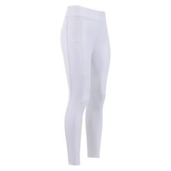 Damskie legginsy jeździeckie z pełną przyczepnością Imperial Riding Basic. Zielone legginsy damskie IMPERIAL RIDING, bez wzorów. Za 243.00 zł.