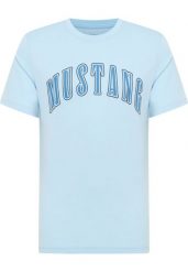 MUSTANG Austin Męski T-shirt Koszulka Nadruk Logo Angel Falls 1014927 5283. T-shirty męskie Mustang, m, bez wzorów, bez kołnierzyka, bez ramiączek. Za 69.99 zł.