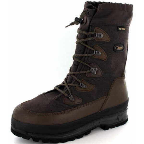Buty zimowe męskie MEINDL Nordkap PRO GTX, z membraną Gore-Tex. Brązowe buty zimowe męskie MEINDL, na zimę, bez wzorów, z gore-texu, bez obcasa, bez zapięcia. Za 2,117.00 zł.