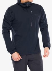 Kurtka softshell męska Rab Borealis Alpine Hoody. Niebieskie kurtki sportowe męskie RAB, l, bez wzorów, z materiału, bez kaptura, trekkingowe. Za 539.99 zł.