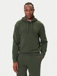 HUGO Bluza Dapo 50486478 Zielony Relaxed Fit. Zielone bluzy męskie Hugo, m, bez wzorów, z bawełny, bez ramiączek, bez kaptura. Za 339.99 zł.