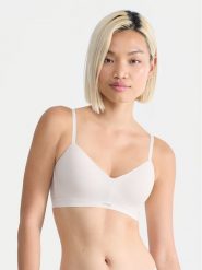 Sloggi Biustonosz top Ever Ease 10219599 Beżowy. Brązowe topy damskie Sloggi, l, bez wzorów, z bawełny, bez kołnierzyka, bez ramiączek. Za 109.99 zł.