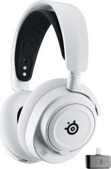 Słuchawki SteelSeries Arctis Nova 7X Wireless Białe (61567). Białe słuchawki bezprzewodowe STEELSERIES. Za 639.00 zł.
