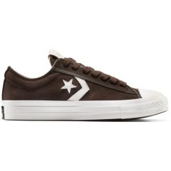 Adidasy Converse Star Player 76, Dla obu płci. Brązowe obuwie sportowe damskie Converse, bez wzorów, ze skóry, bez zapięcia. Za 490.00 zł.
