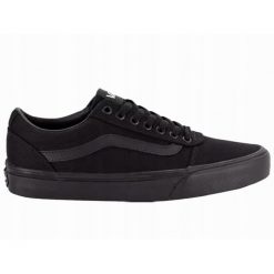 Buty na co dzień męskie VANS niskie trampki. Czarne trampki męskie Vans, bez wzorów, bez zapięcia. Za 299.00 zł.
