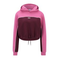 Damska Bluza Z Kapturem Laagna. Czerwone bluzy damskie Fila, m, bez wzorów, bez ramiączek, z kapturem. Za 341.99 zł.