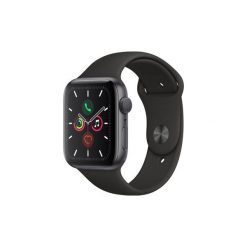 Smartwatch Apple Watch 5 44mm Grey Alu Czarny (MWVF2FD/A). Czarne krokomierze Apple. Za 2,089.03 zł.