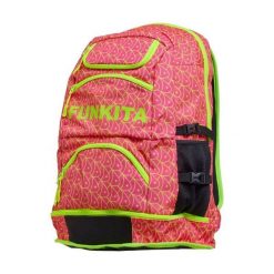 Plecak torba do szkoły na basen siłownię trening Funkita Swim School. Czerwone plecaki męskie Funkita, bez wzorów, z materiału. Za 219.00 zł.