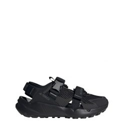 Sandały TERREX Hydroterra. Brązowe sandały damskie Adidas, bez wzorów, bez obcasa, bez zapięcia. Za 439.00 zł.