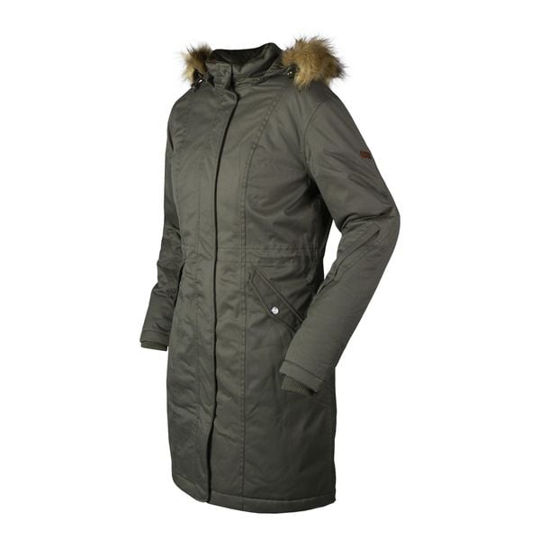 Parka outdoorowa Horka Typhoon. Zielone parki damskie Horka, bez wzorów, sportowe, bez kołnierzyka, bez kaptura. Za 851.00 zł.