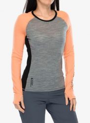 Bluza termoaktywna damska Mons Royale Bella LS. Szare bluzy damskie Mons Royale, s, bez wzorów, z elastanu, bez ramiączek, bez kaptura. Za 307.99 zł.